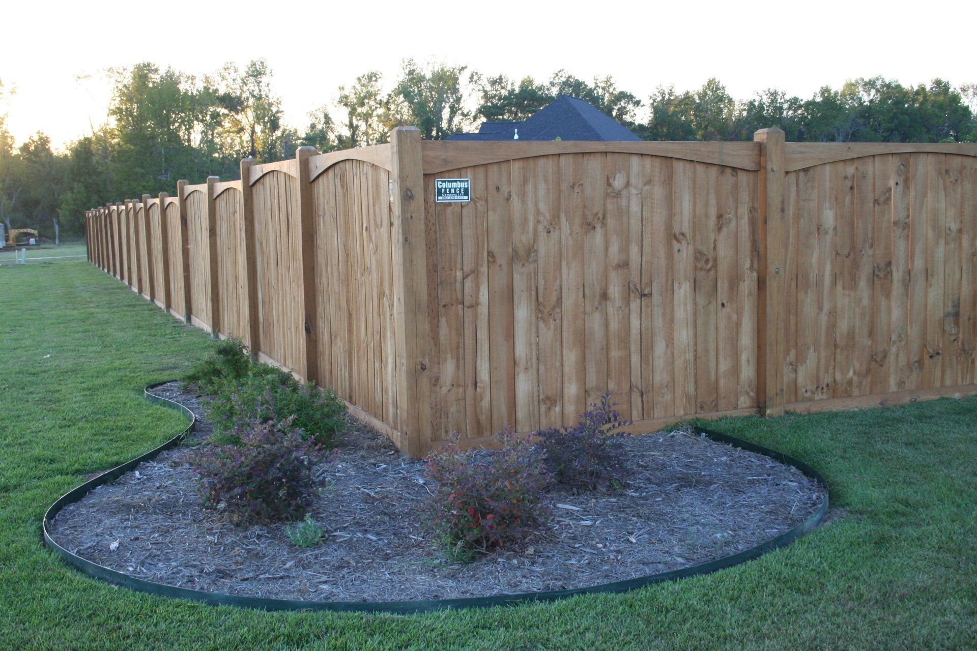 Wooden Corner Fence — Columbus, MS — Columbus Fence Company
