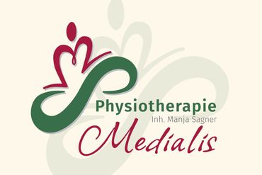 Ansicht Vorderseite Visitenkarte Physiotherapie Manja Sagner - Entwicklung des Logos und Farbgestaltung