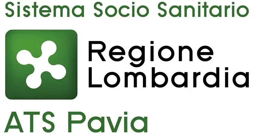 The logo for sistema socio sanitario regione lombardia ats pavia