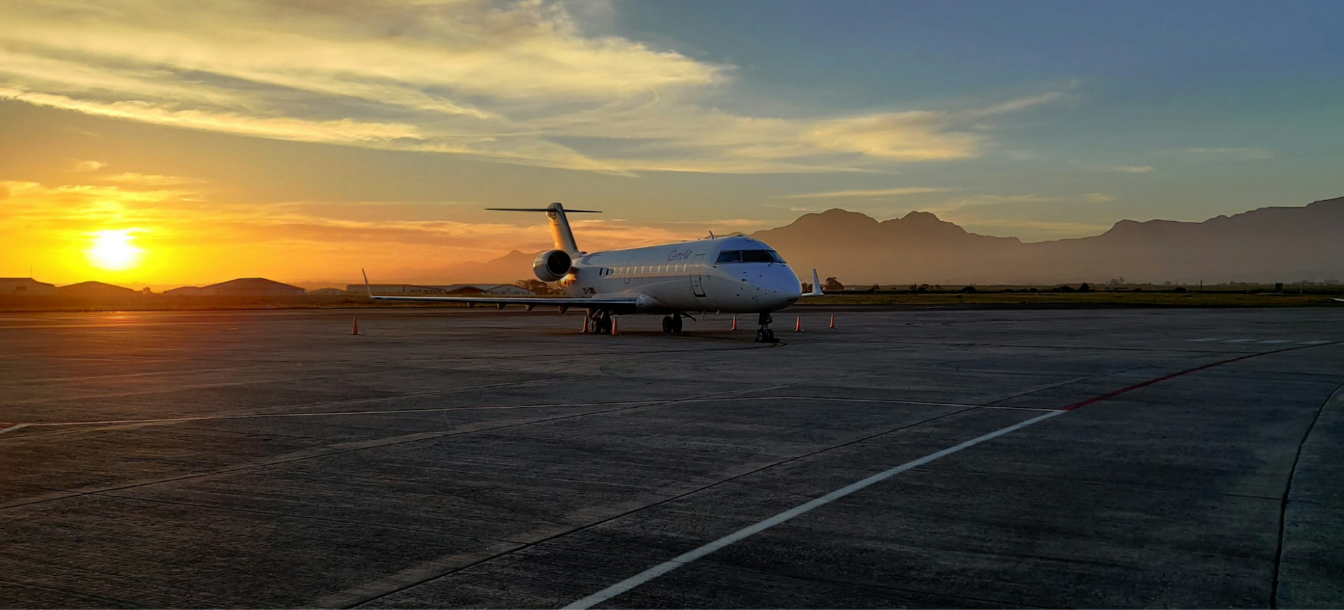 Luxury private jet at Australian airport for last-minute charter deal
