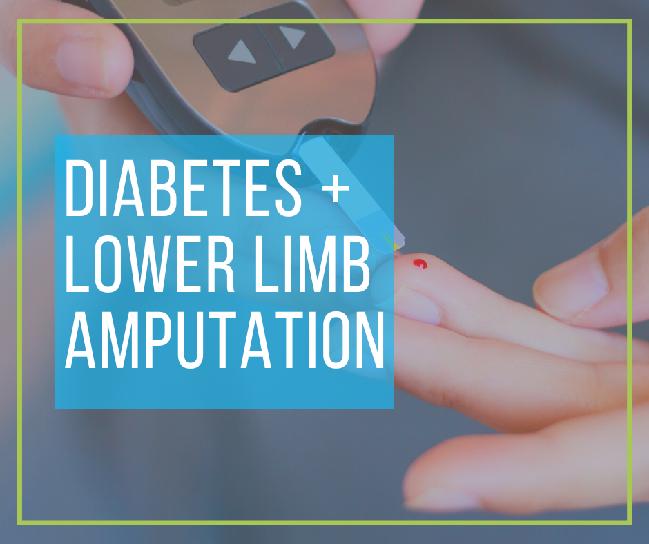 Diabetes and Lower Limb Amputation Graphic