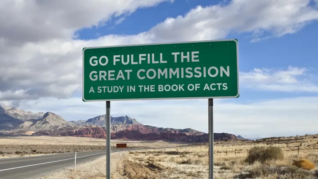 Go Fulfill the Great Commission