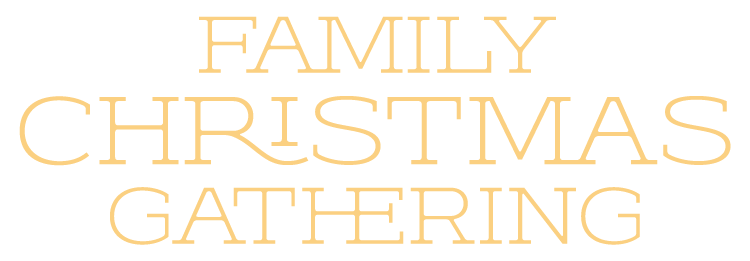 It is a logo for a family christmas gathering.