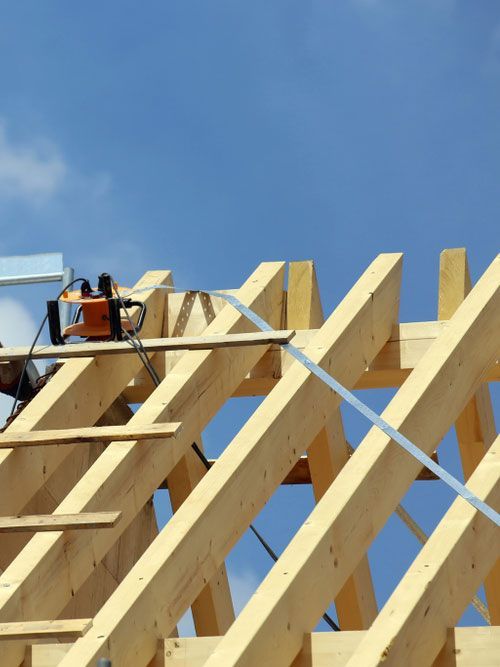 Timber Frame Roof Construction — Trussted Frames & Trusses in Port Stephens, NSW