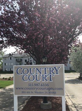 Country Court Property Sign