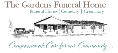 The Gardens Funeral Home footer logo
