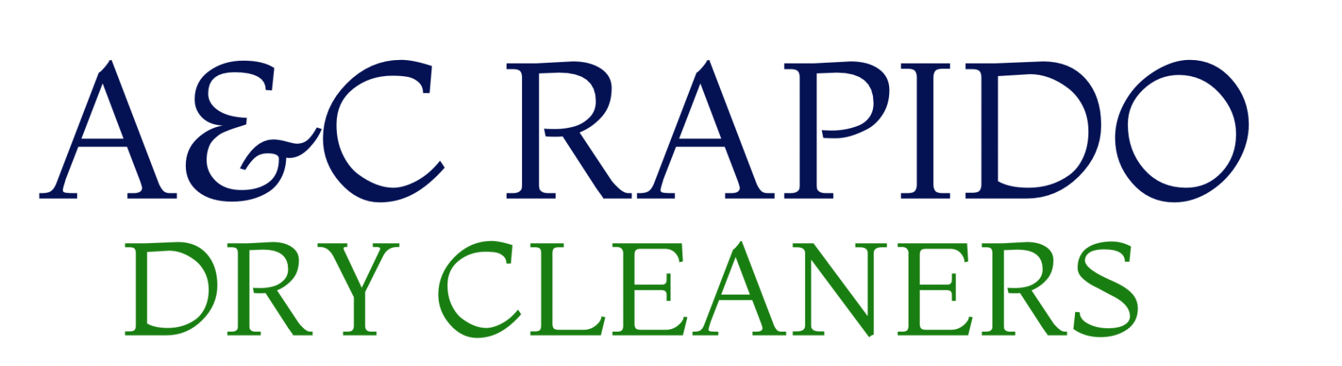 A&C Rapido Dry Cleaners Logo