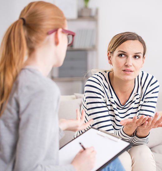 Cognitive Behavioral Therapy — Woman Under Therapy in Naperville, IL