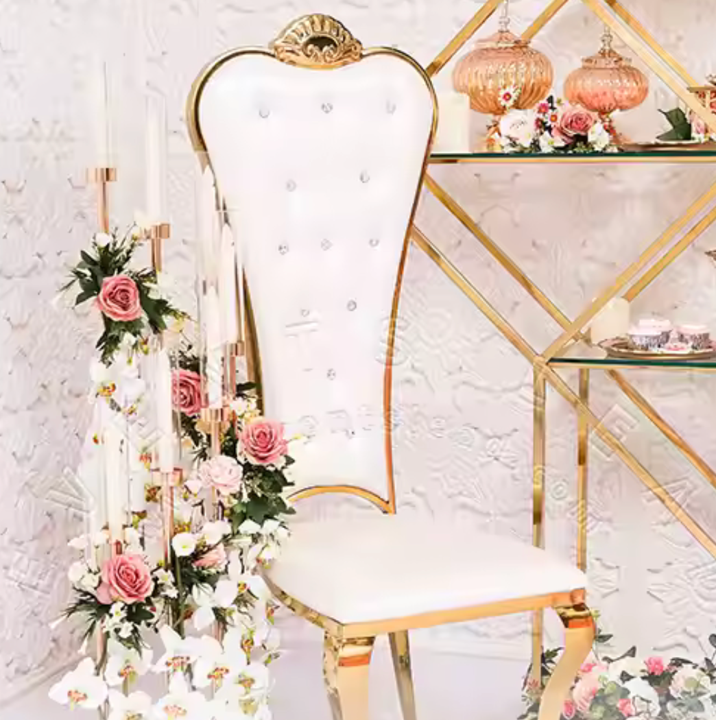 Elegant High-Back Chairs (Throne Chair)