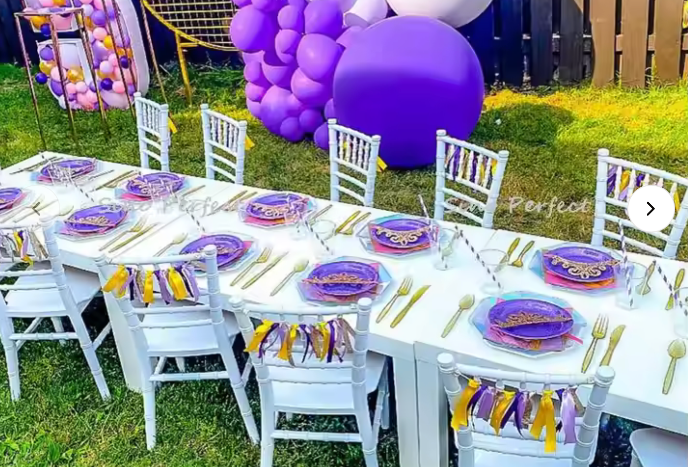 Kids' White Chiavari Chairs