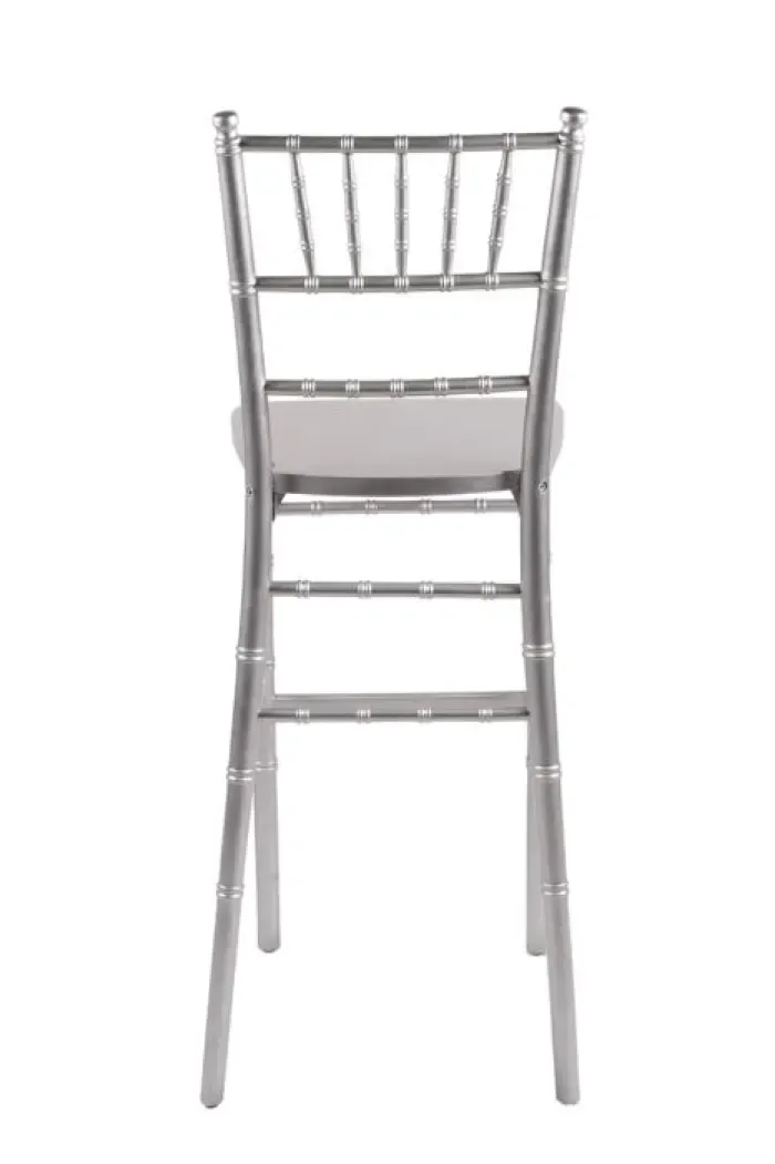 Silver Chiavari Bar Stools