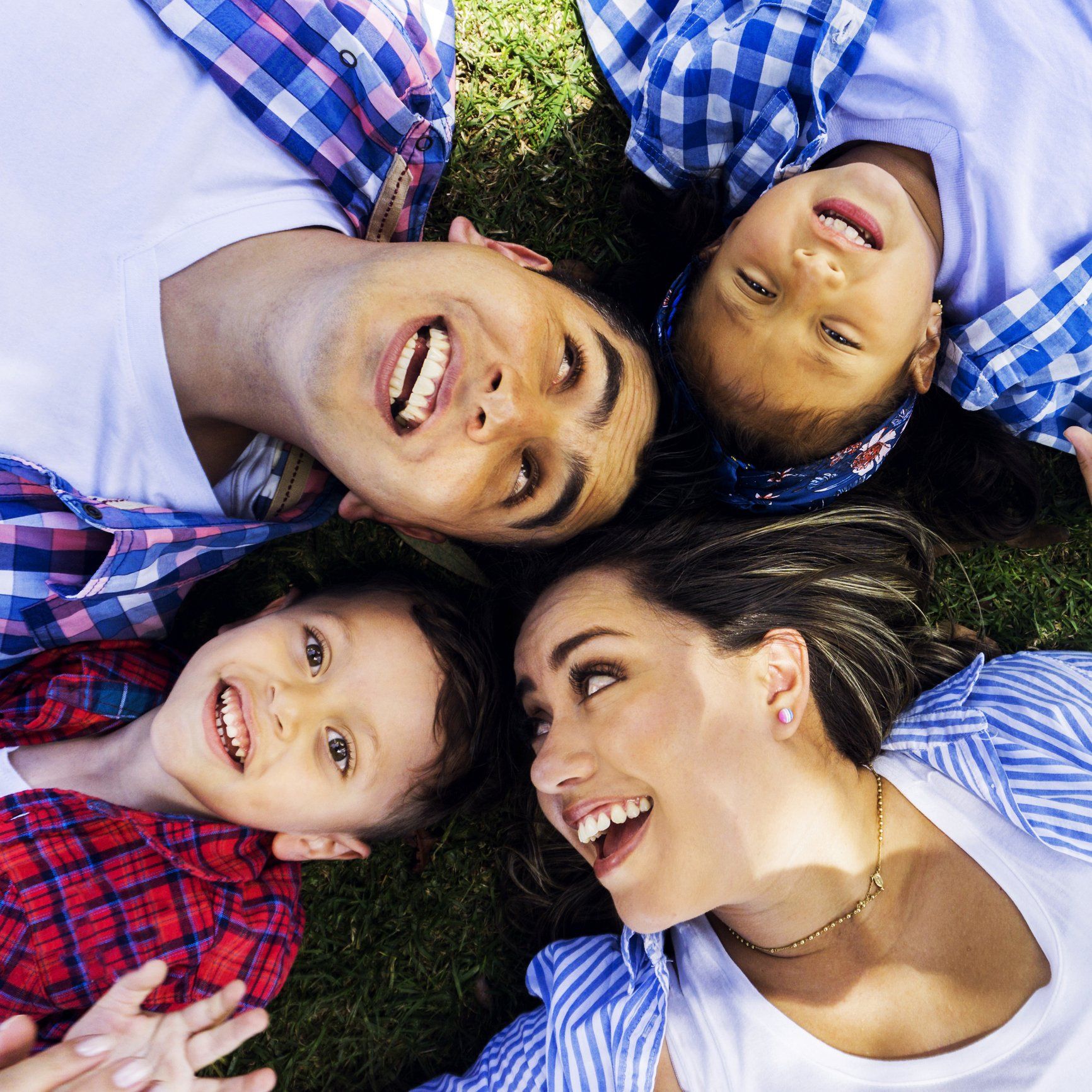 Couples Therapy — Happy Family on Grass in Albuquerque, NM