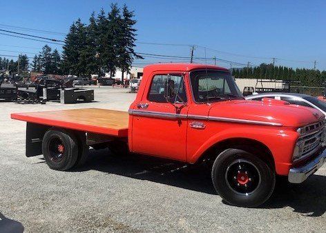 66n Ford Flat Bed Truck