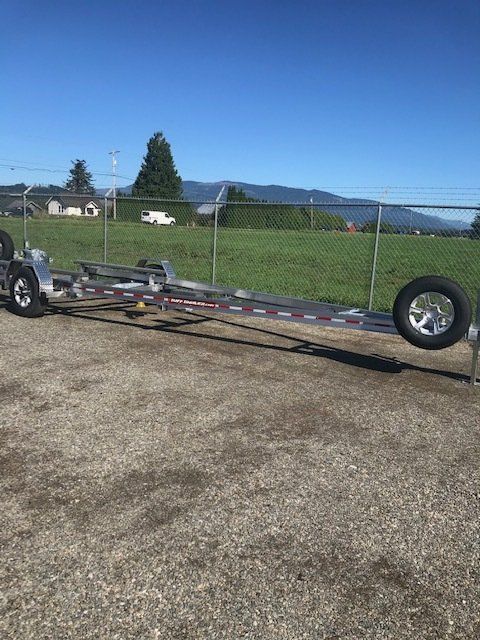 1 axle boat trailer