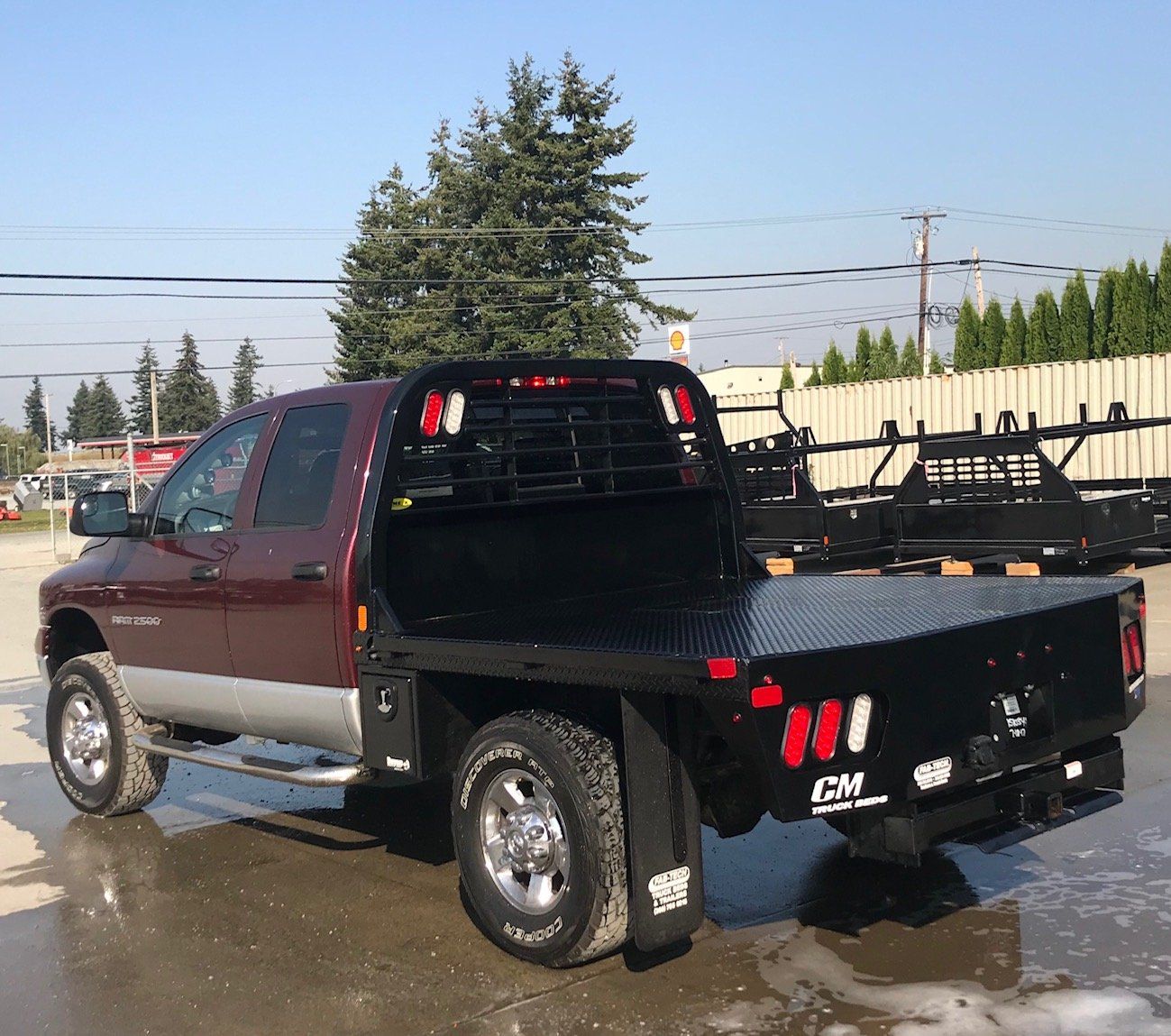 Short Box Dodge RD 84xx84 W/BUYERS Tool Boxes