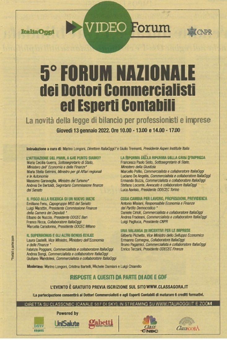 La novità della legge di bilancio per professionisti e imprese
