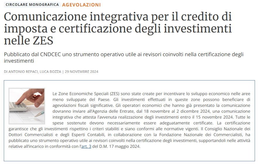 Articolo redatto dal nostro Partner su Mysolution