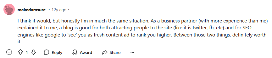 Blogging as one of the lead generation strategy for consulting firms