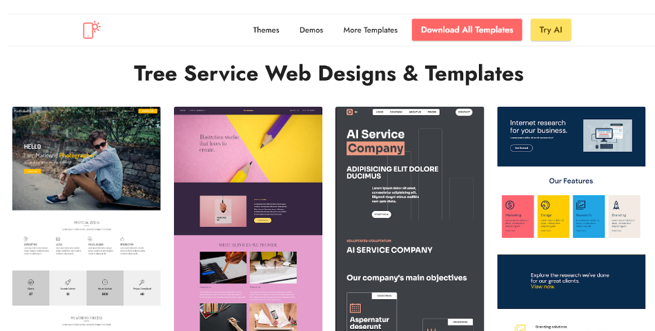 5 Tree Service Website Templates + Security Considerations and Features