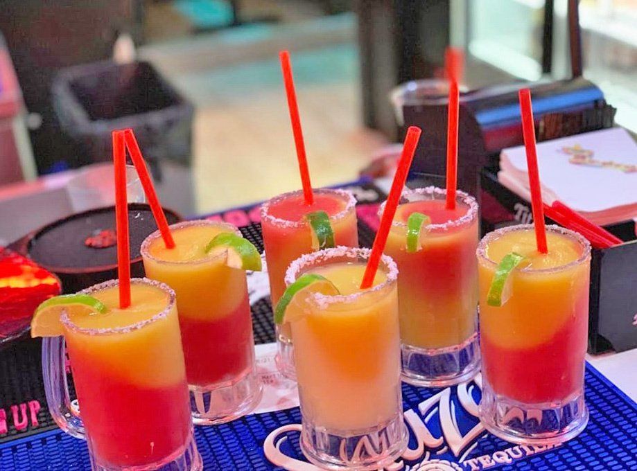 Strawberry Mango Margaritas