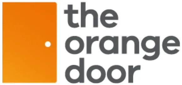 The orange door
