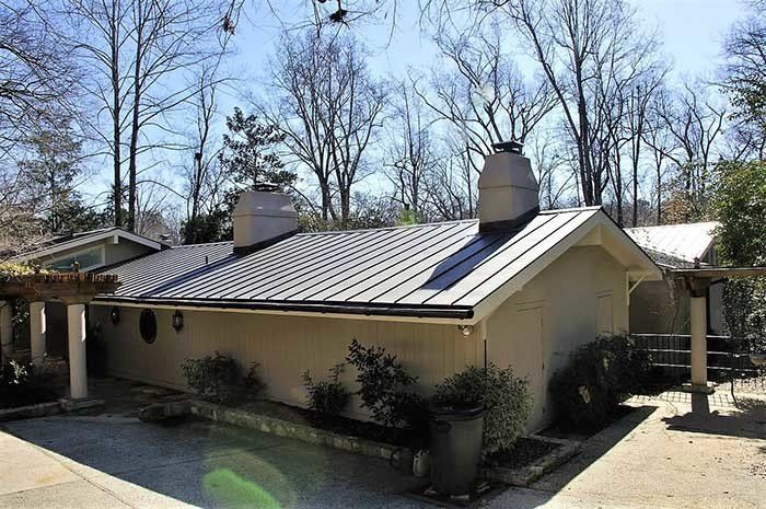 Brown Metal Roof — Chapel Hill, NC — Walker Brown Company LLC
