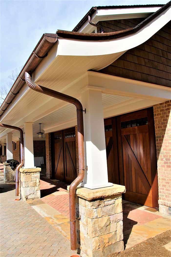 Newly Installed Gutter — Chapel Hill, NC — Walker Brown Company LLC