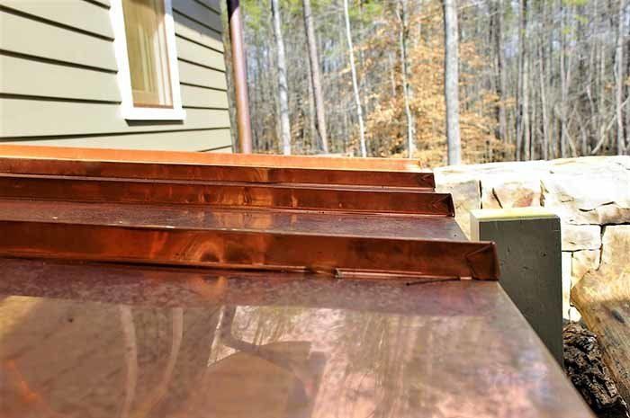 Custom Copper Metal — Chapel Hill, NC — Walker Brown Company LLC