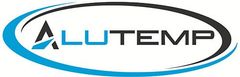 Logotipo de ALUTEMP, expertos en aluminio, PVC y cristal templado en León, Guanajuato