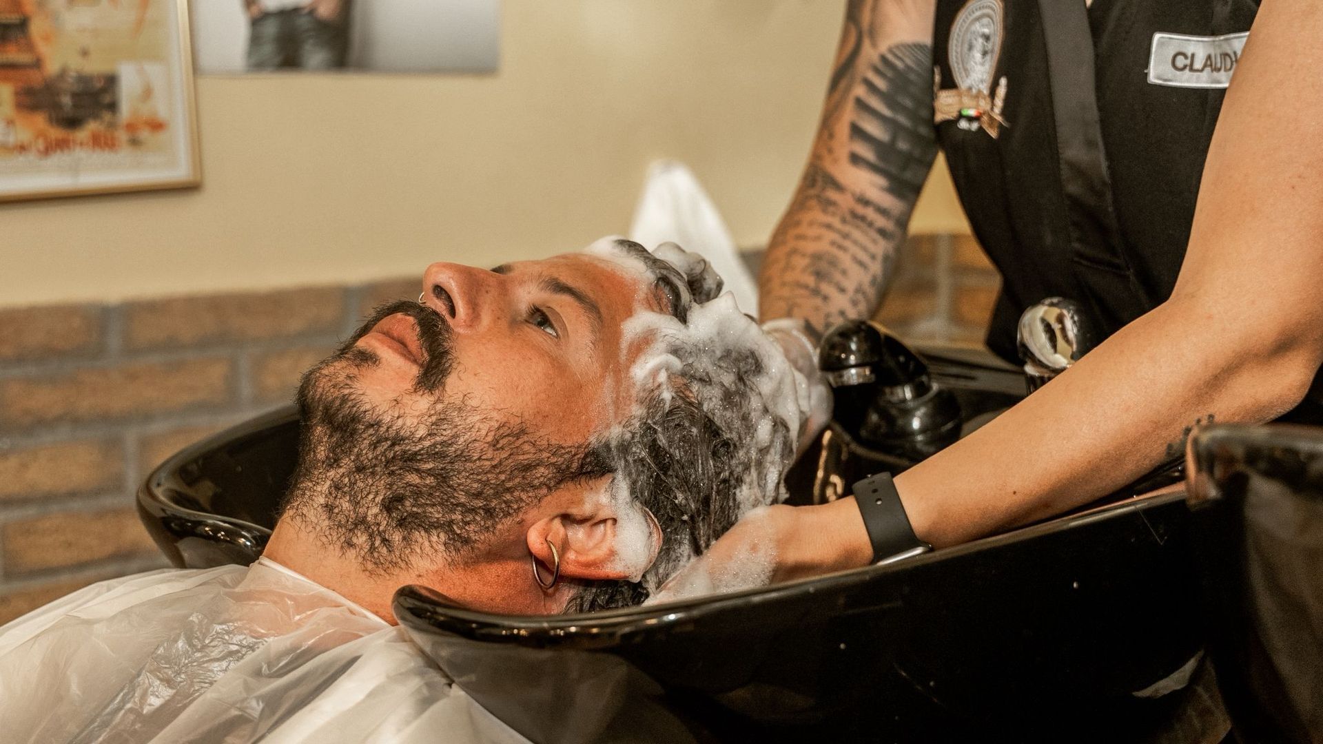 shampoo con massaggio trattamento benessere