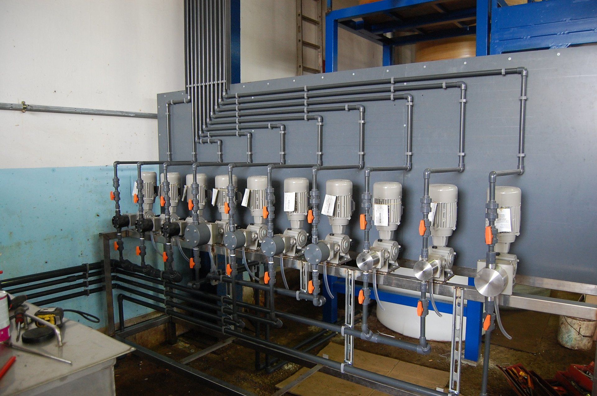 centro di controllo impianto di depurazione acqua industriale