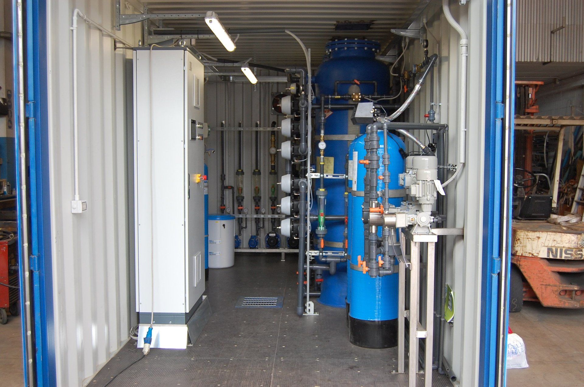 centro controllo impianto di depurazione acqua