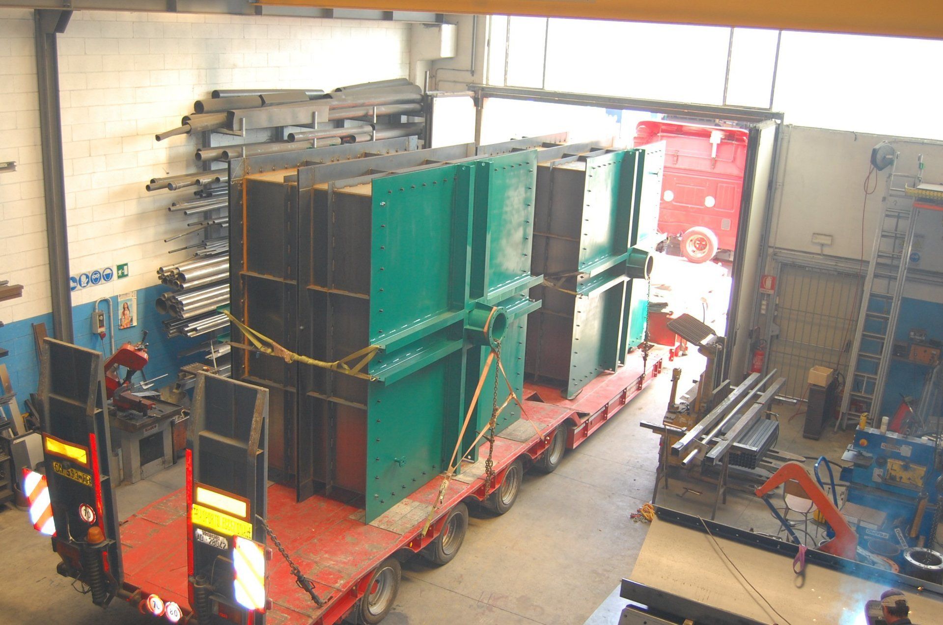 spostamento impianti per depurazione acqua