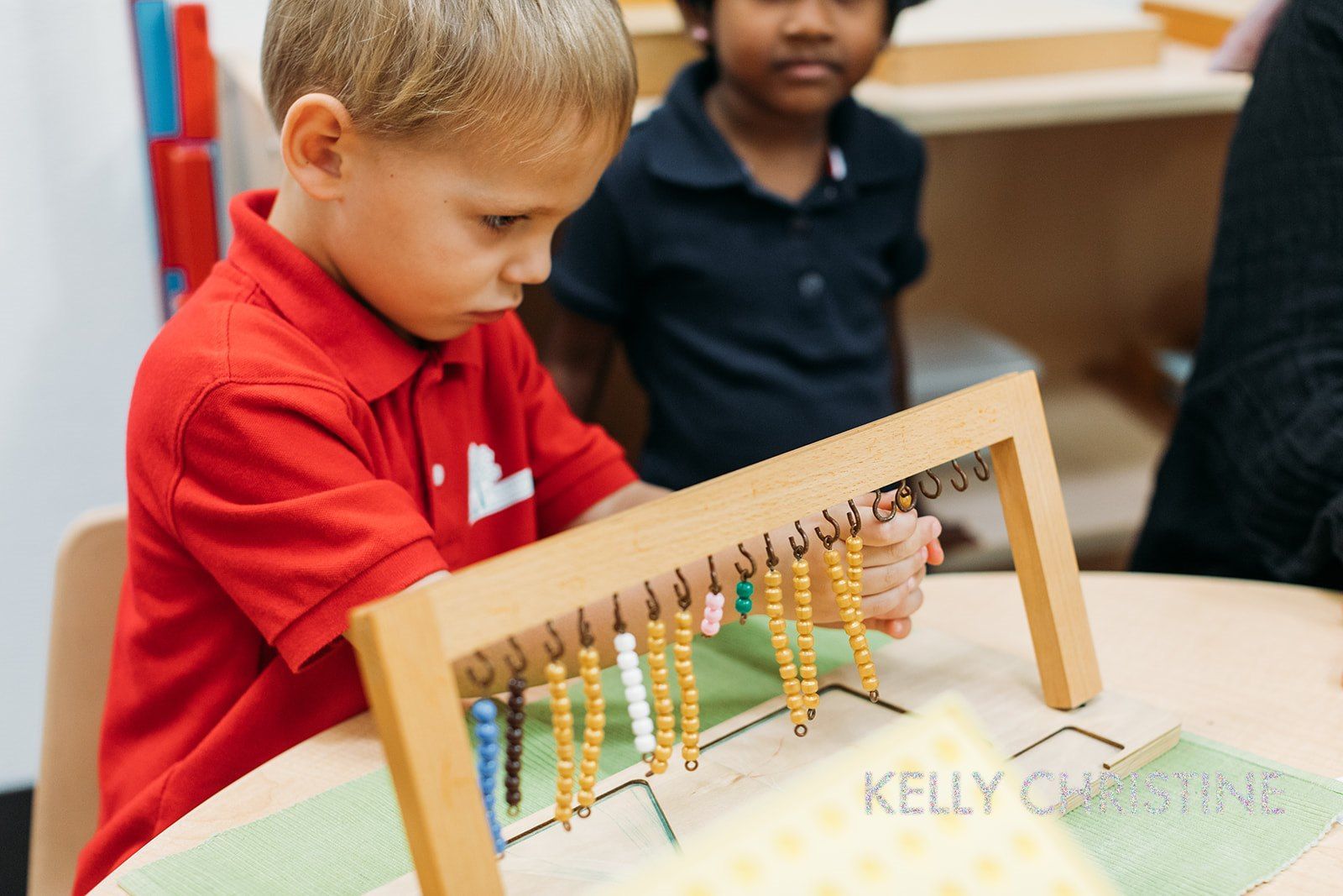 Kid Writing — Plano, TX — Preston Park Montessori Academy