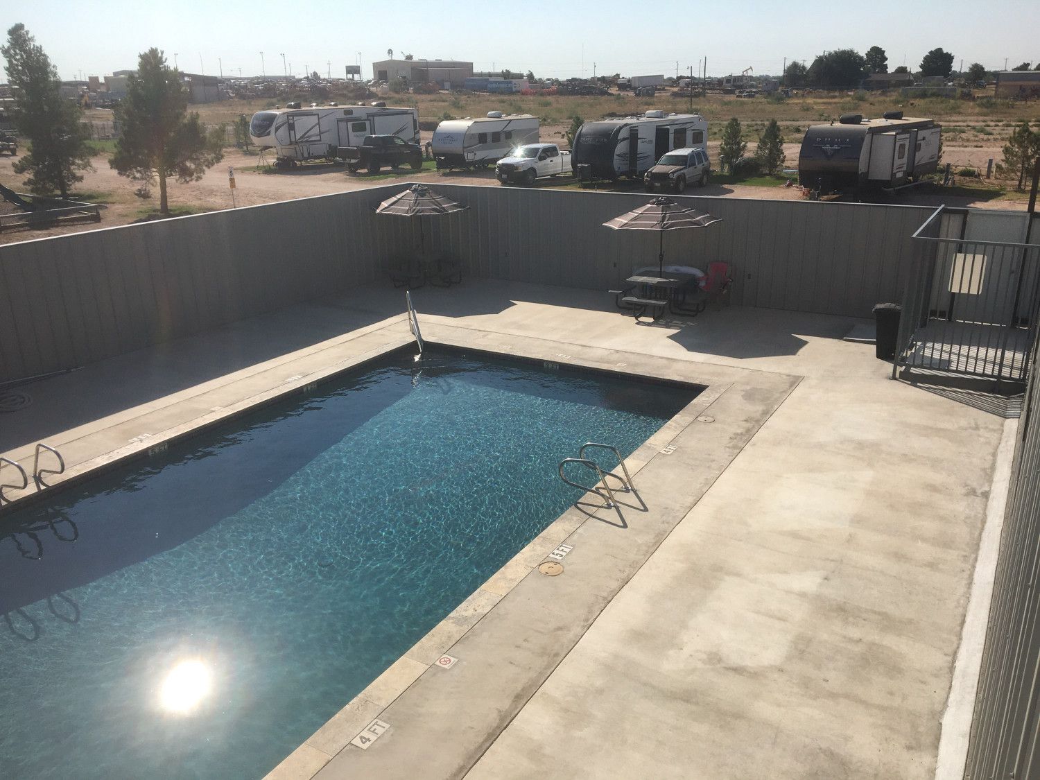 RV Park Pool Amenties
