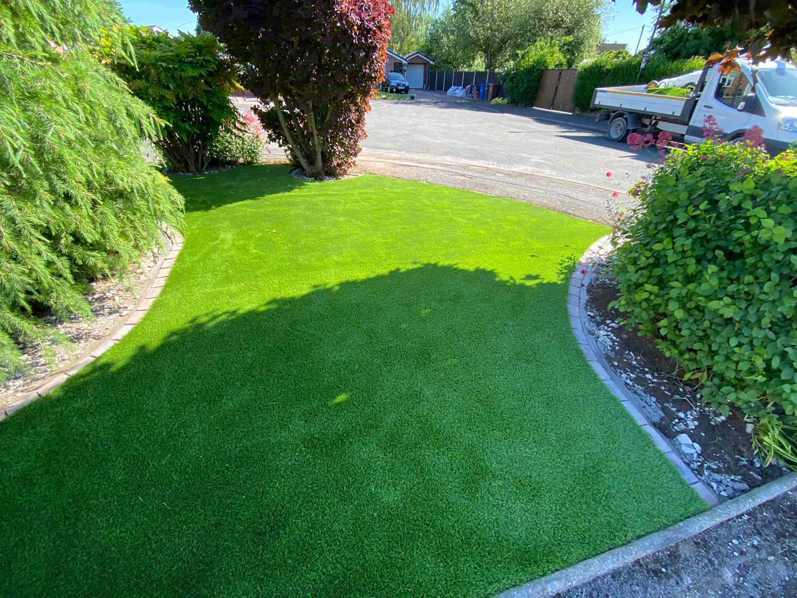 new artificial grass lawn in Nottingham