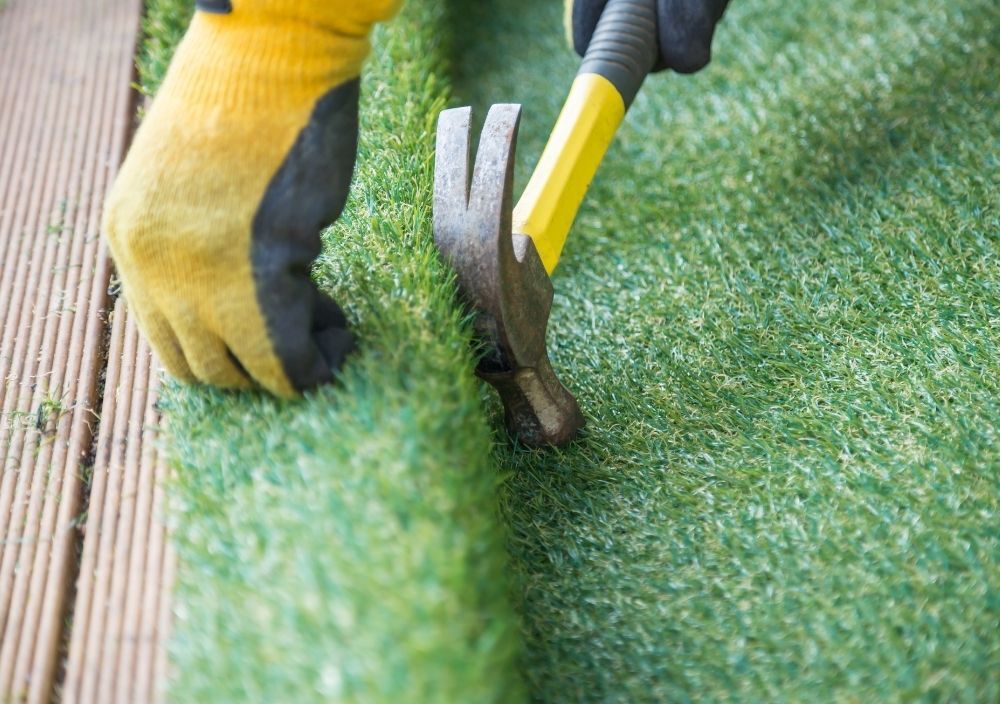 Installing artificial grass in Ipswich