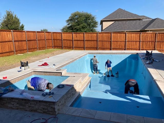 Pool On Construction — Dallas, TX — Heavenly Pools