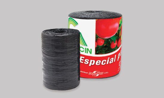 Dos rollos de semillas de tomate están uno al lado del otro sobre una mesa.
