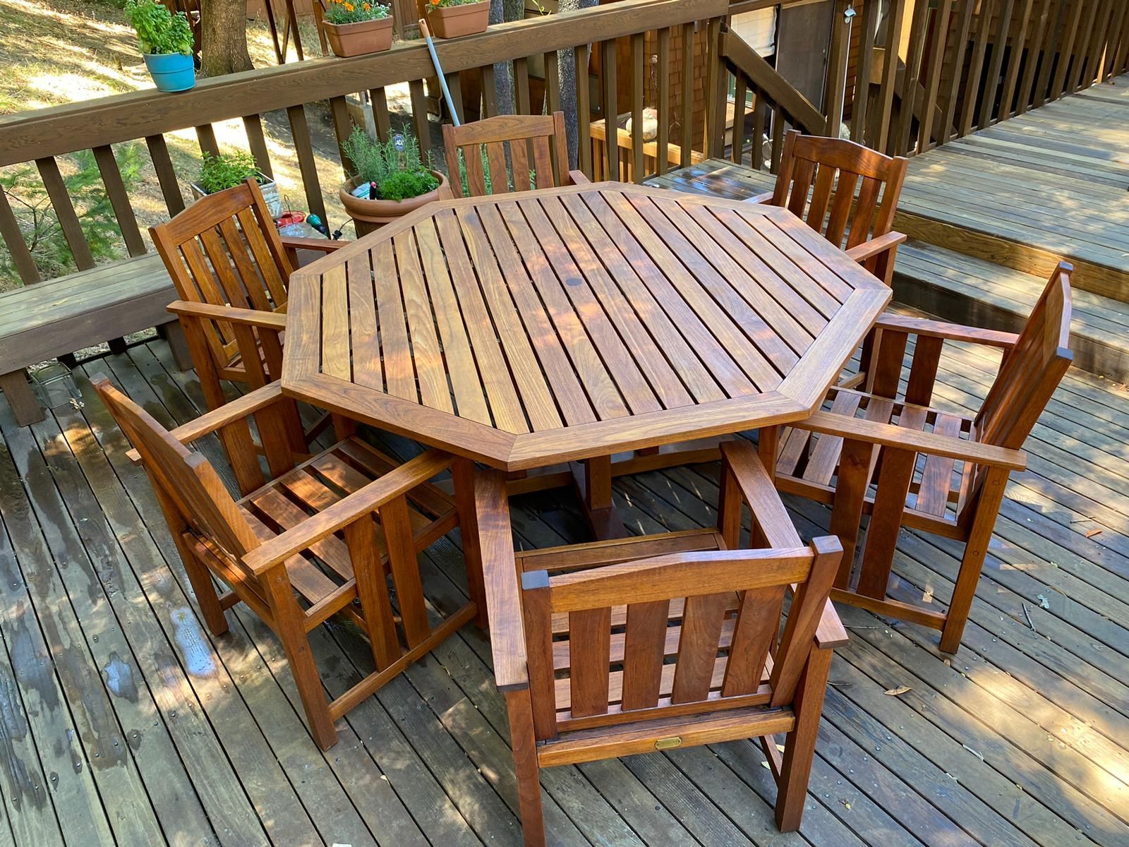 After Wooden Deck — Gardena, CA — Teak Healers LLC