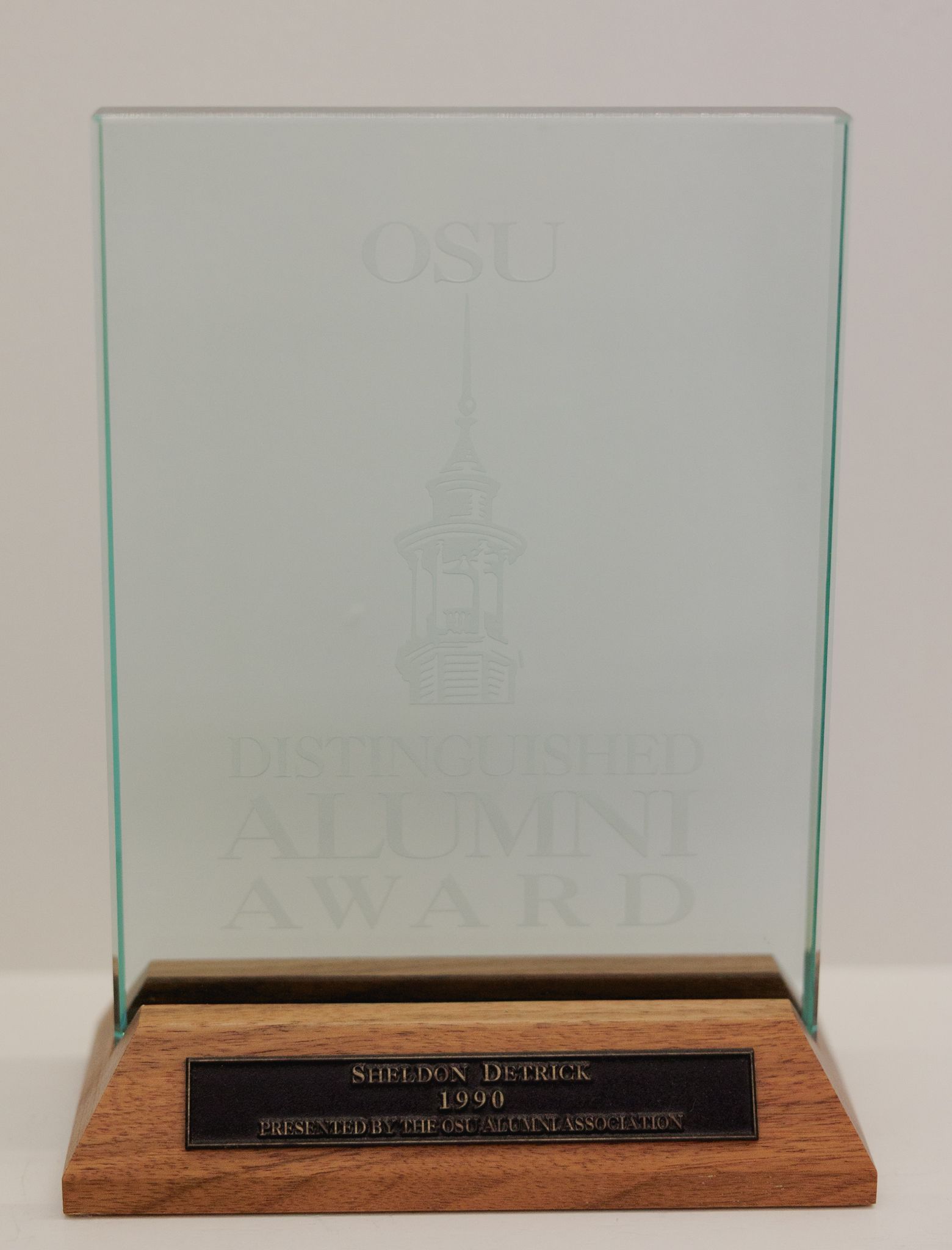 Sheldon Detrick Distinguished Alumni