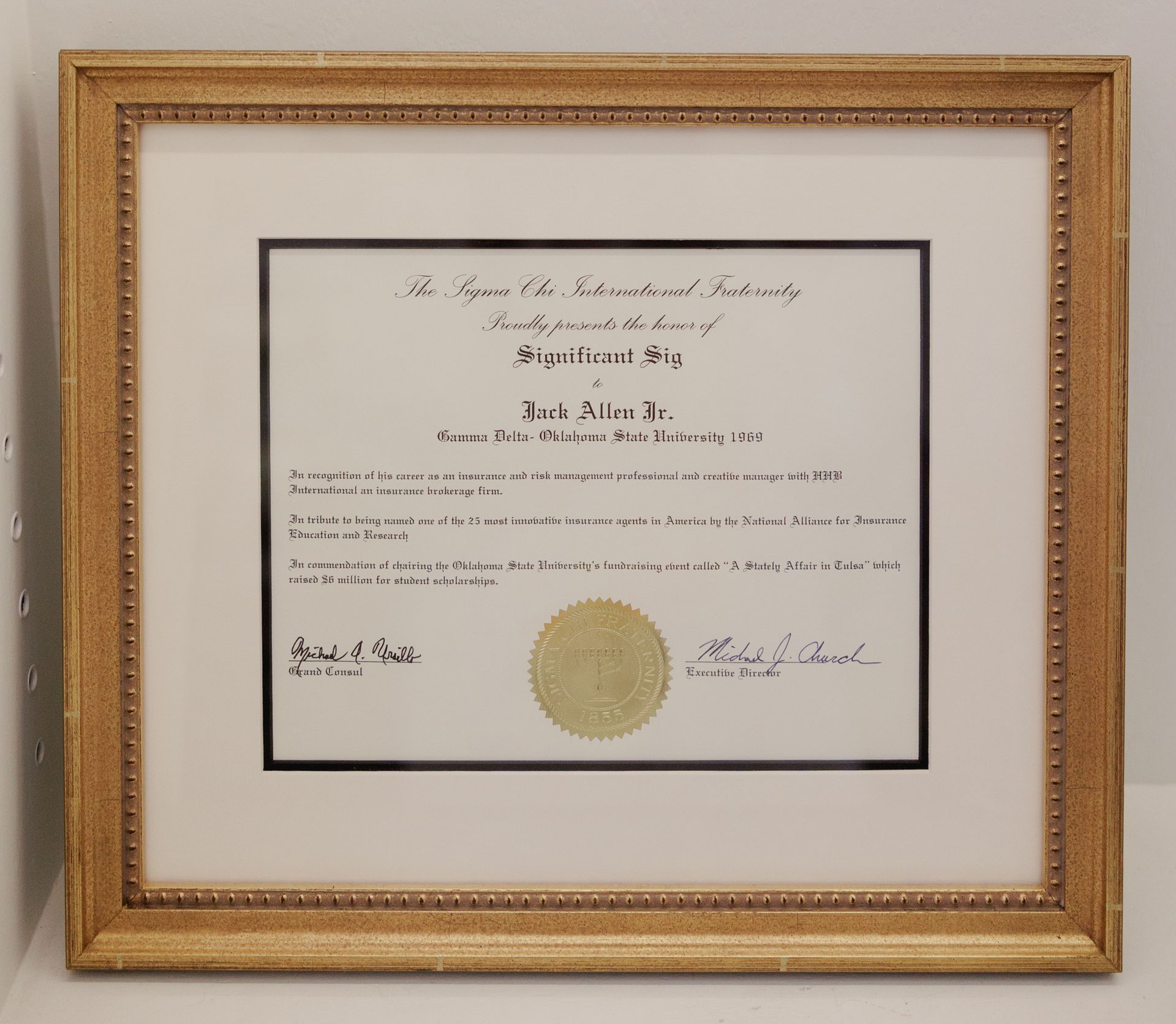 Significant Sig Jack Allen