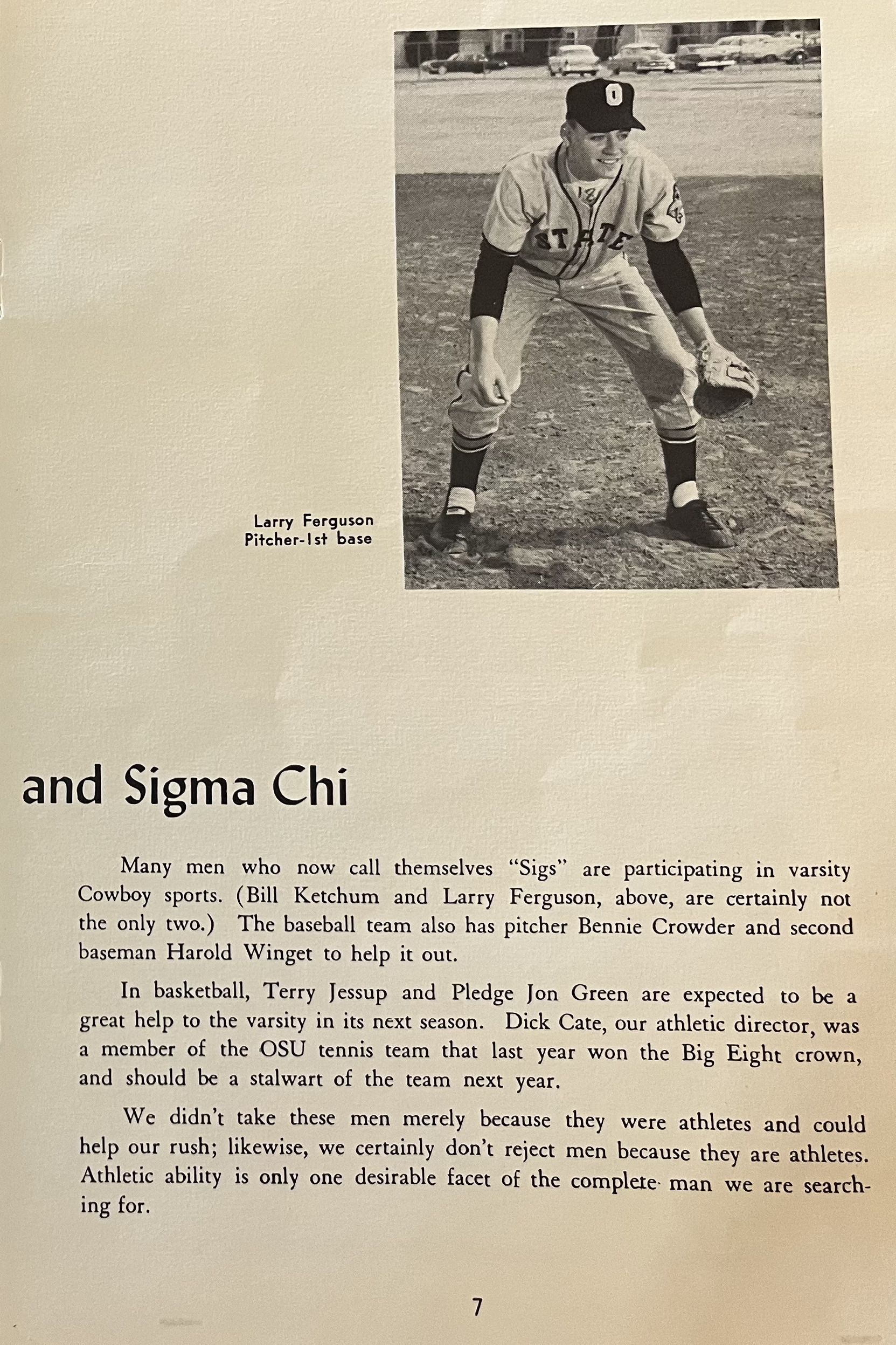 Gamma Delta Baseball Players