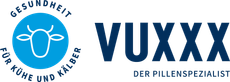 Vuxxx - der Pillenspezialist, Gesundheit für Kühe und Kälber, Logo