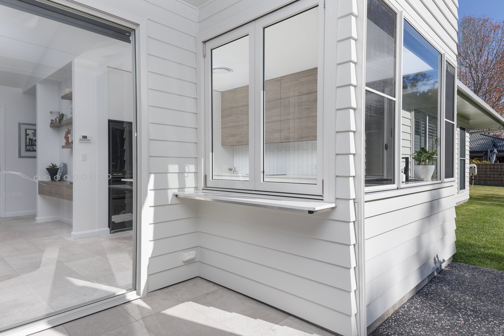 Kitchen Window from Outside — Platinum Kitchens & Bathrooms In Coffs Harbour NSW