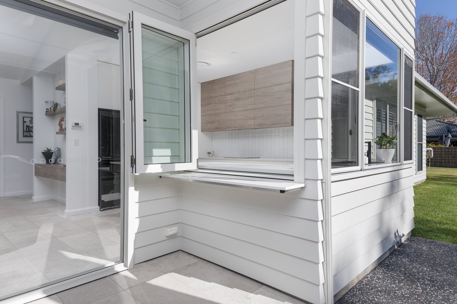 Kitchen Window from Outside — Platinum Kitchens & Bathrooms In Coffs Harbour NSW