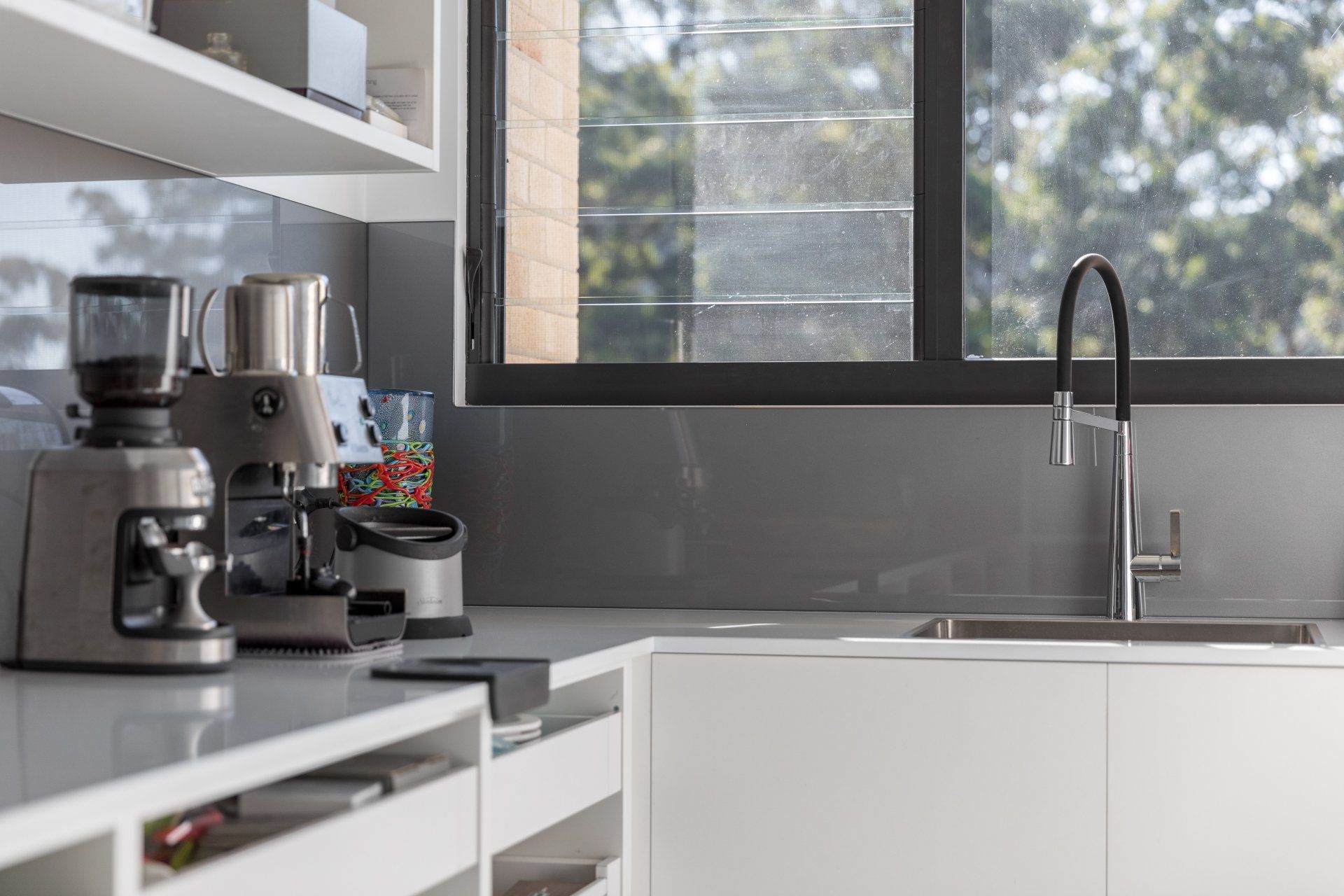 Modern Kitchen Sink And Appliances — Platinum Kitchens & Bathrooms In Coffs Harbour NSW