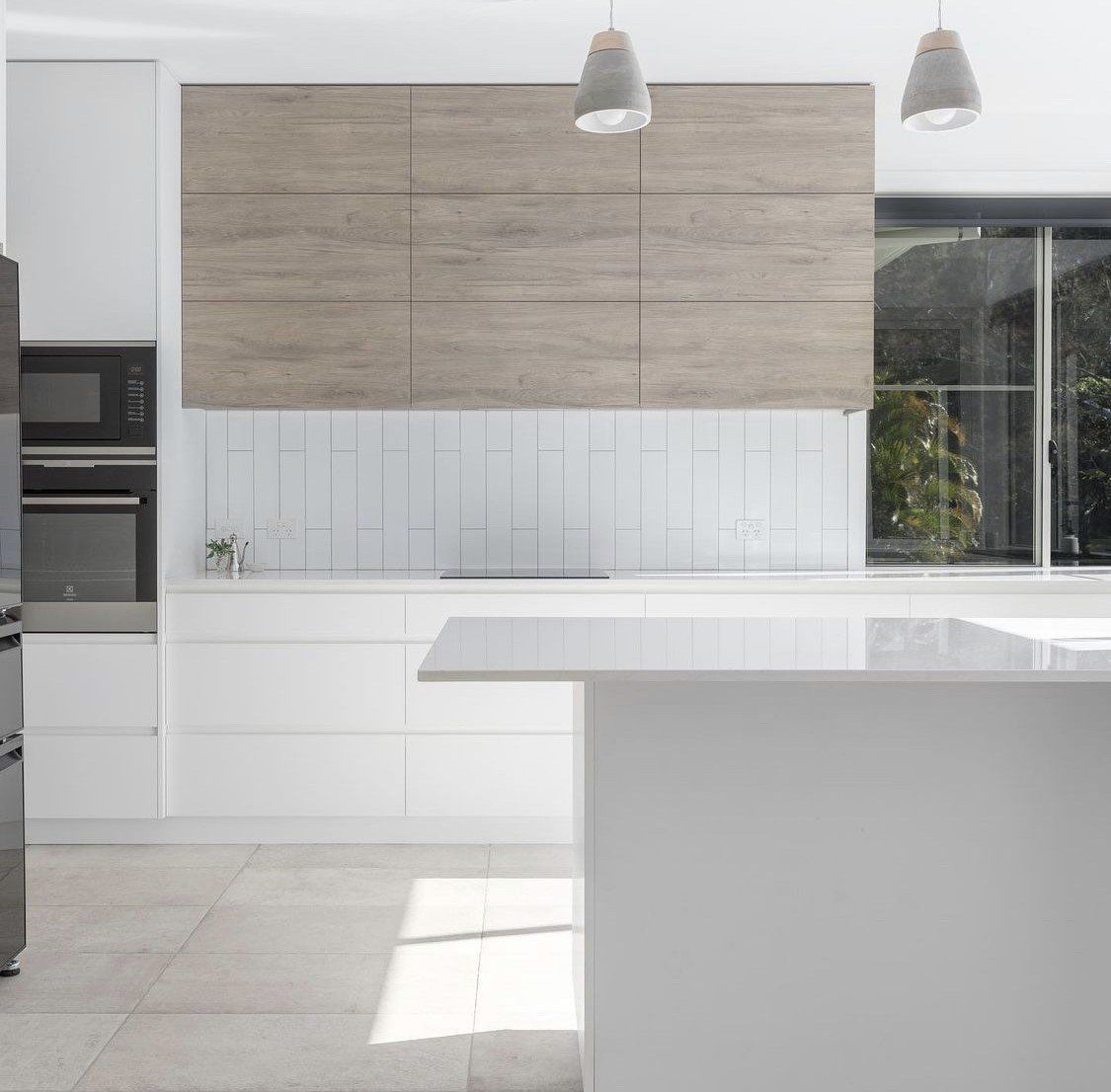 Wood Kitchen Cabinets — Platinum Kitchens & Bathrooms In Coffs Harbour NSW