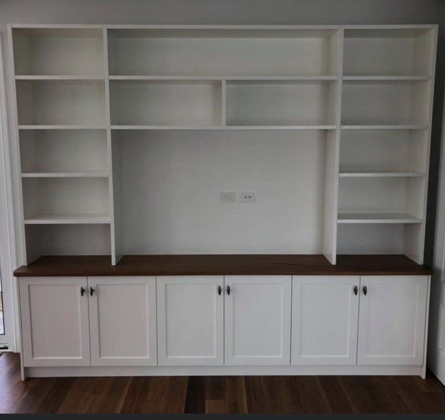 TV Shelf — Platinum Kitchens & Bathrooms In Coffs Harbour NSW