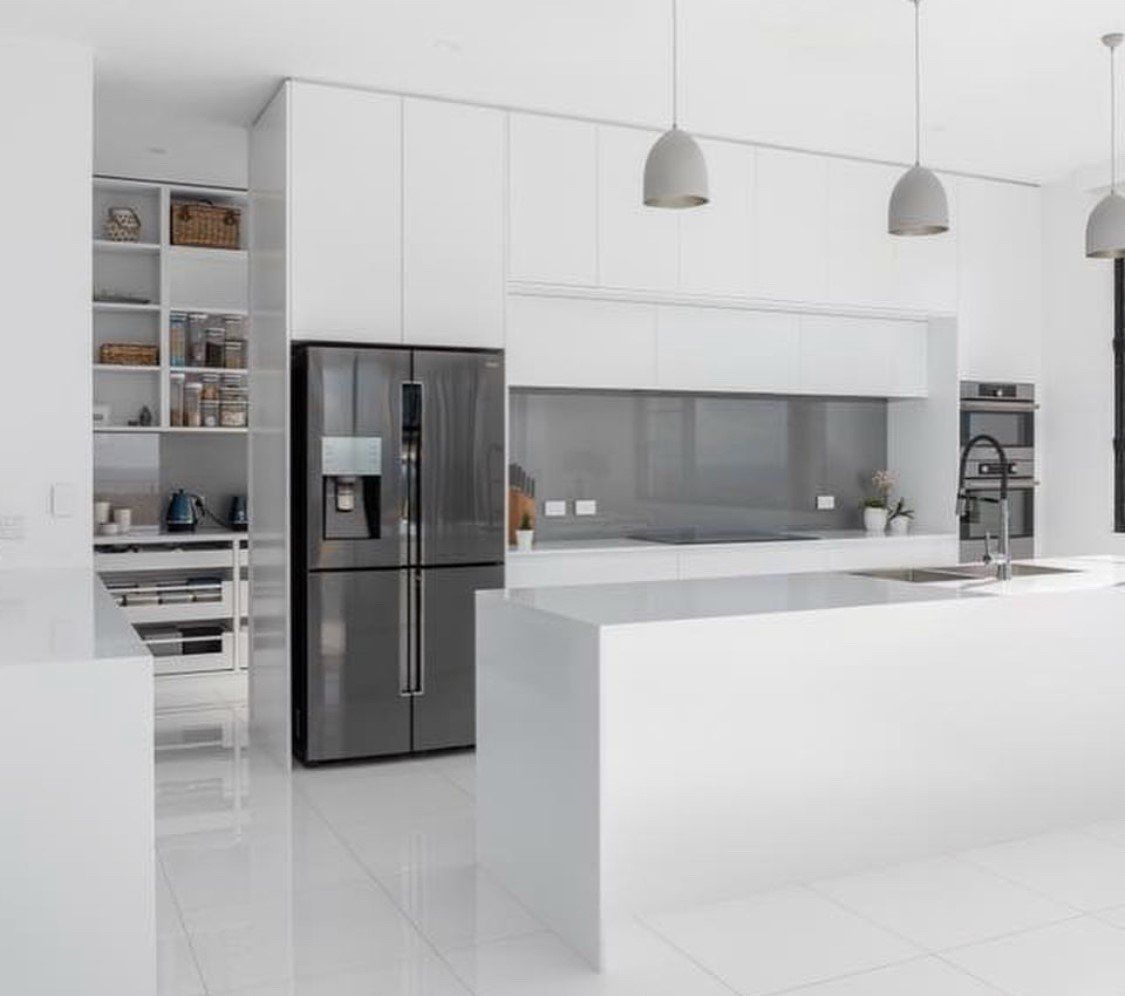 White Kitchen — Platinum Kitchens & Bathrooms In Coffs Harbour NSW